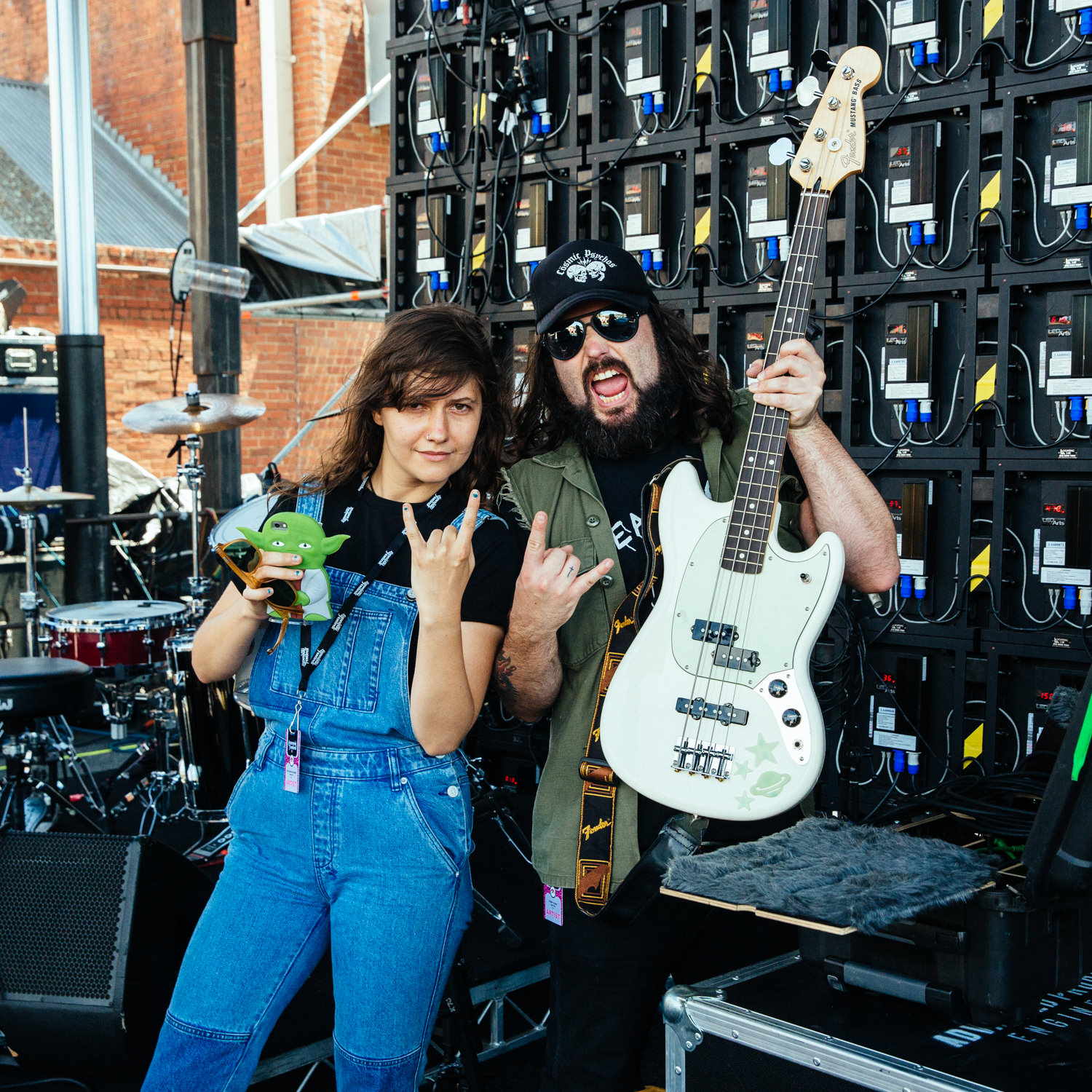 Camp Cope on Laneway Festival Melbourne, by Matt Walter