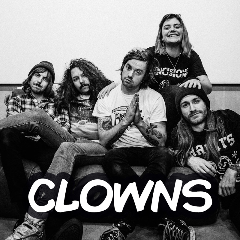Clowns - Music photography by Matt Walter