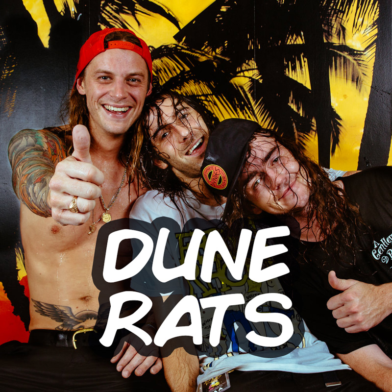 Dune Rats - Music photography by Matt Walter